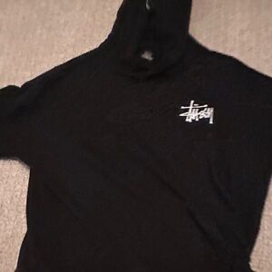 Stussy Classic Black Pullover Hoodie